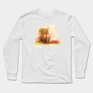 Praga art #praga #prague Long Sleeve T-Shirt